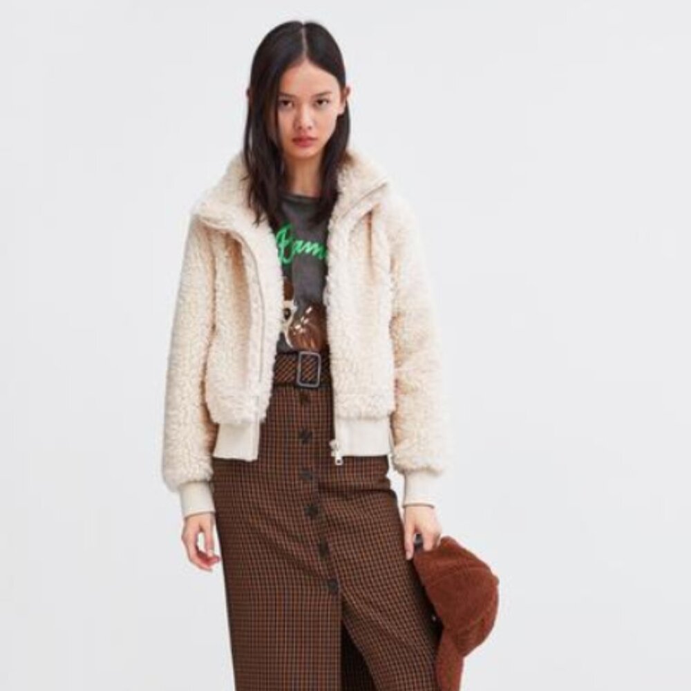 Zara FLEECE BOMBER